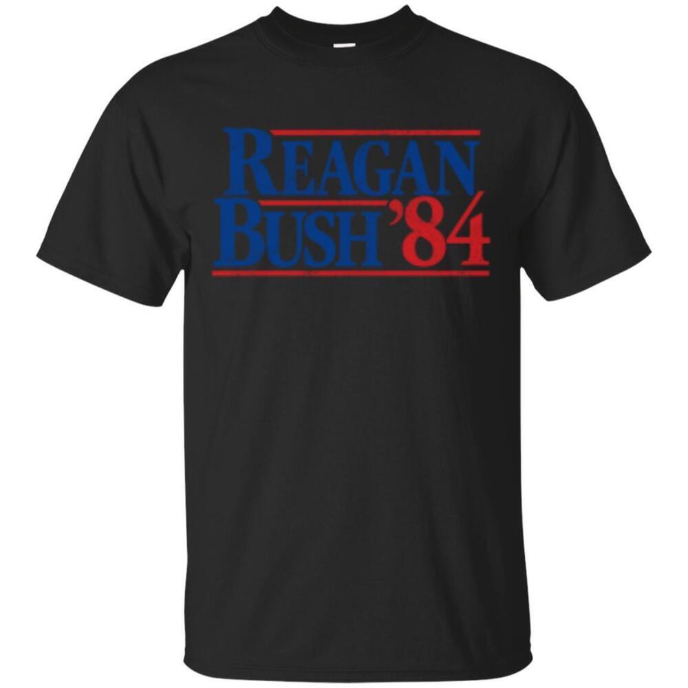 Reagan Bush 84 Presidential Election Style Tshirt